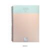 Apricot - 2young 5 mm grid wire binding notebook