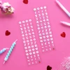 Second Mansion Hightteen number removable sticker seal