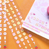 Second Mansion Hightteen number removable sticker seal