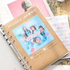 Usage example - PLEPLE Upper case Alphabet sticker 8 sheets set
