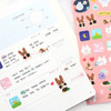 Usage eaxample - PLEPLE Bunny life paper removable sticker