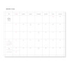 Monthly plan - Wanna This 2021 Delight log large dated monthly diary