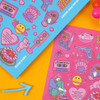 Usage example - Ardium Pop illustration colorful point paper sticker ver5