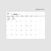 Monthly plan - Chachap 2021 Note dated monthly diary planner