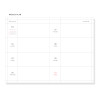 Weekly plan - Wanna This 2021 Delight log dated weekly diary planner