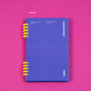 Violet - Ardium Color pop 10 rings dateless monthly diary planner