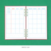 Monthly plan - Ardium Color pop 10 rings dateless monthly diary planner