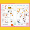 Monthly plan  Ardium Color pop 10 rings dateless monthly diary planner