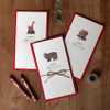 DBD Forest Christmas card with envelope