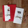 DBD Forest Christmas card with envelope