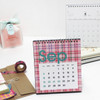 ICIEL 2021 New-tro check dated monthly desk calendar