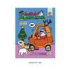 Rudolph car - Ardium Merry Christmas card and envelope set