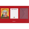 Snow ball - Ardium Merry Christmas card and envelope set