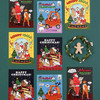 Ardium Merry Christmas card and envelope set