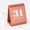 Size - Ardium 31 days dateless daily desk calendar