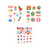3 sticker sheets - BT21 Thank you card and envelope set