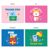 BT21 Thank you card and envelope set