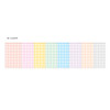 Light - Wanna This Color blank paper A7 size 6 holes refills set