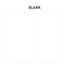 Blank - Wanna This Picnic check A6 6-ring dateless monthly planner