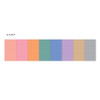 Deep - Wanna This Palette grid A6 size 6 holes paper refills set