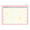 Yearly plan - Design Comma-B 2021 Retro handy dated monthly desk scheduler