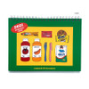 Green - Design Comma-B 2021 Retro handy dated monthly desk scheduler