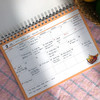 Monthly plan - Design Comma-B 2021 Retro handy dated monthly desk scheduler