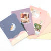 PLEPLE Chou Chou A5 size 6 holes index paper refills set