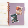 Usage example - PLEPLE Chou Chou A5 size 6 holes index paper refills set