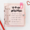 Usage example - 2NUL Drawing days paper sticker set of 5 sheets