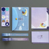 ICONIC Letter and envelope set with PVC pouch
