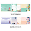 Afternoon, Starry night - ICONIC Letter and envelope set with PVC pouch