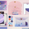 ICONIC Letter and envelope set with PVC pouch
