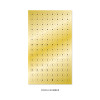 Circle Number - Indigo Gold shiny decoration adhesive sticker