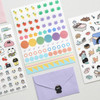 ICONIC Diary deco sticker 9 sheets in one set ver11