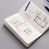 Usage example - Byfulldesign Notable memory slim and handy grid notebook