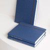 Evening blue - Byfulldesign Making memory small and wide blank notebook