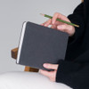 Dark Gray - Byfulldesign Making memory small and wide lined notebook