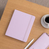 Pink Lavender - Byfulldesign Making memory small and wide lined notebook