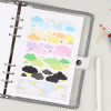 Wanna This Forest's Cloud Paper Sticker