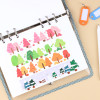 4 Season Tree Stickers -  Wanna This Forest's Tree Paper Sticker