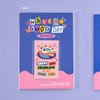 Blue - Ardium Kitsch small lined notebook with PVC cover