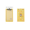 Jelly Ggo deung o - DESIGN IVY Ggo deung o clipboard with lined notepad