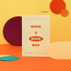 Orange - Indigo 2021 Colorful and Basic dated weekly diary planner