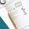 Usage example - Prism 280 Hardcover Lined Notebook