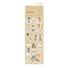 03 Cafe - Indigo Daily life removable sticker seal 1-10