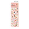 09 Daily look - Indigo Daily life removable sticker seal 1-10