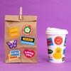 Usage example - Ardium 20 Pieces paper sticker pack