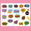 Ardium 20 Pieces paper sticker pack