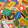 Ardium 20 Pieces paper sticker pack